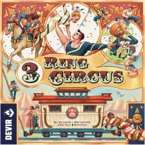 tu juego de mesa 3 ring circus