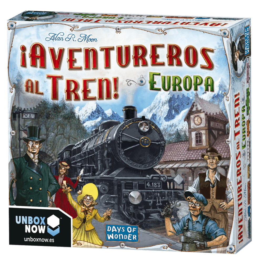 tu juego de mesa aventureros al tren