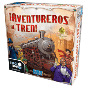 tu juego de mesa aventureros al tren