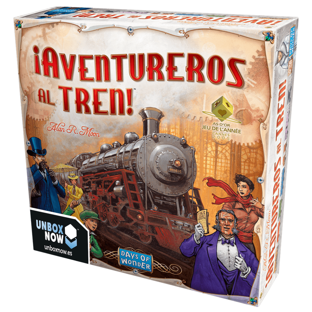 tu juego de mesa aventureros al tren