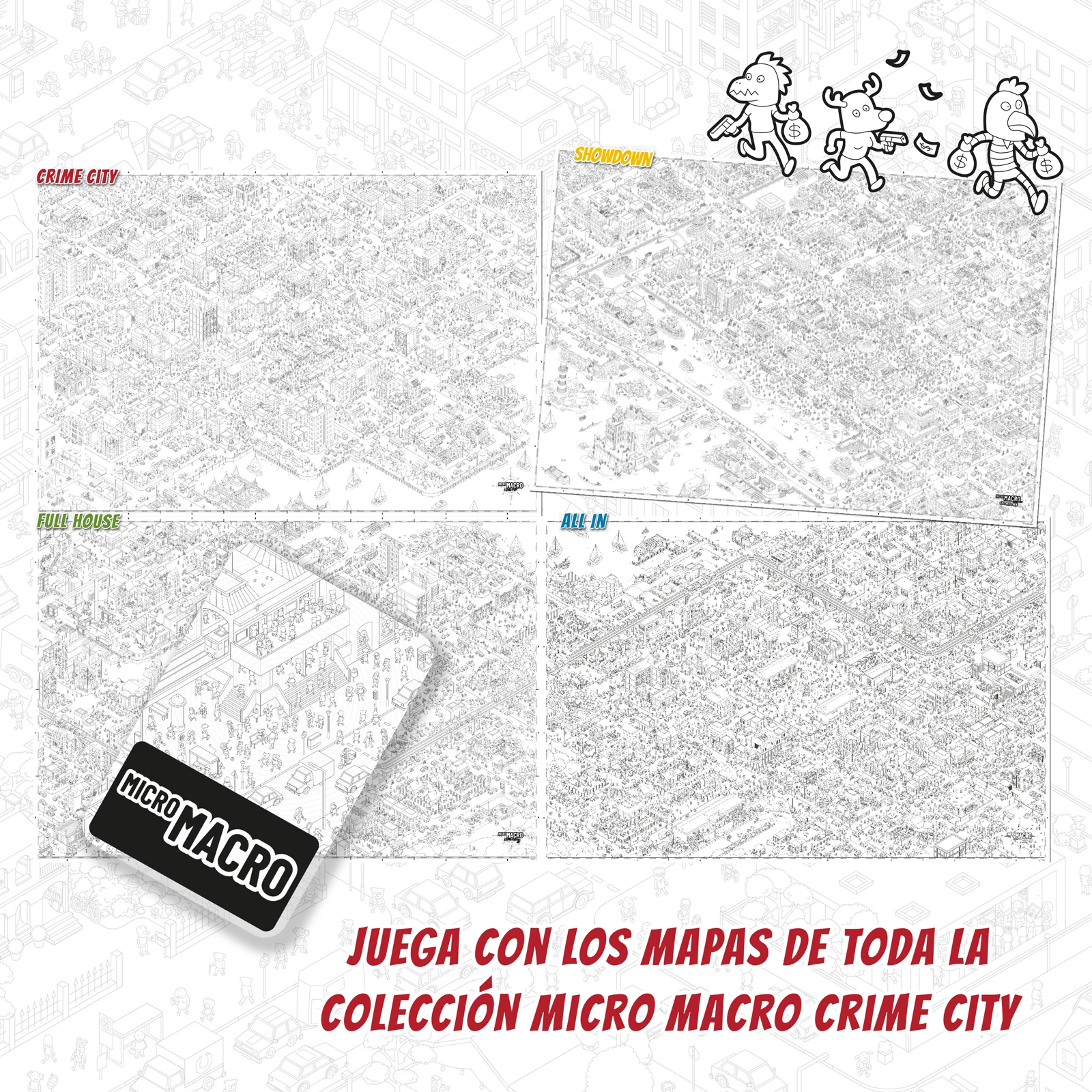 tu juego de mesa bonus box Crime City
