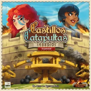 tu juego de mesa castillos y catapultas asedio