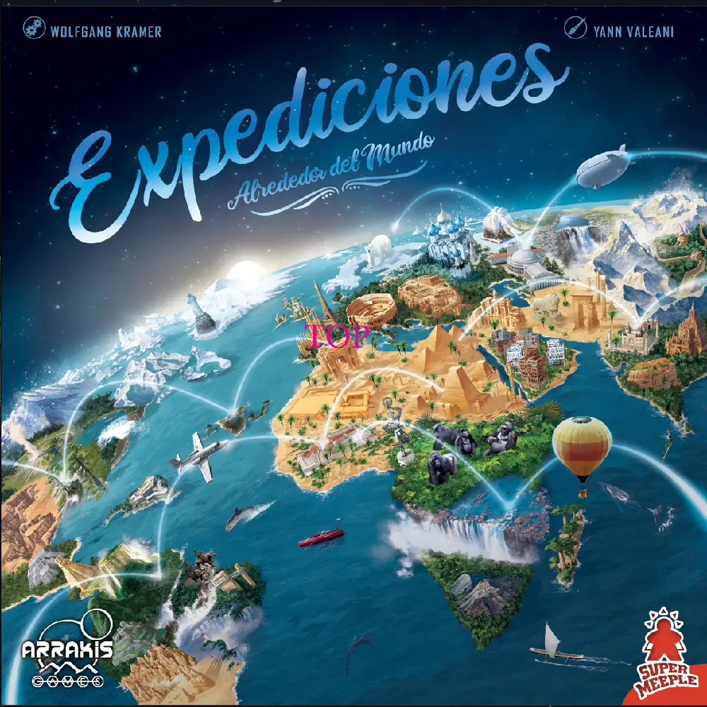 tu juego de mesa expediciones alrededor del mundo