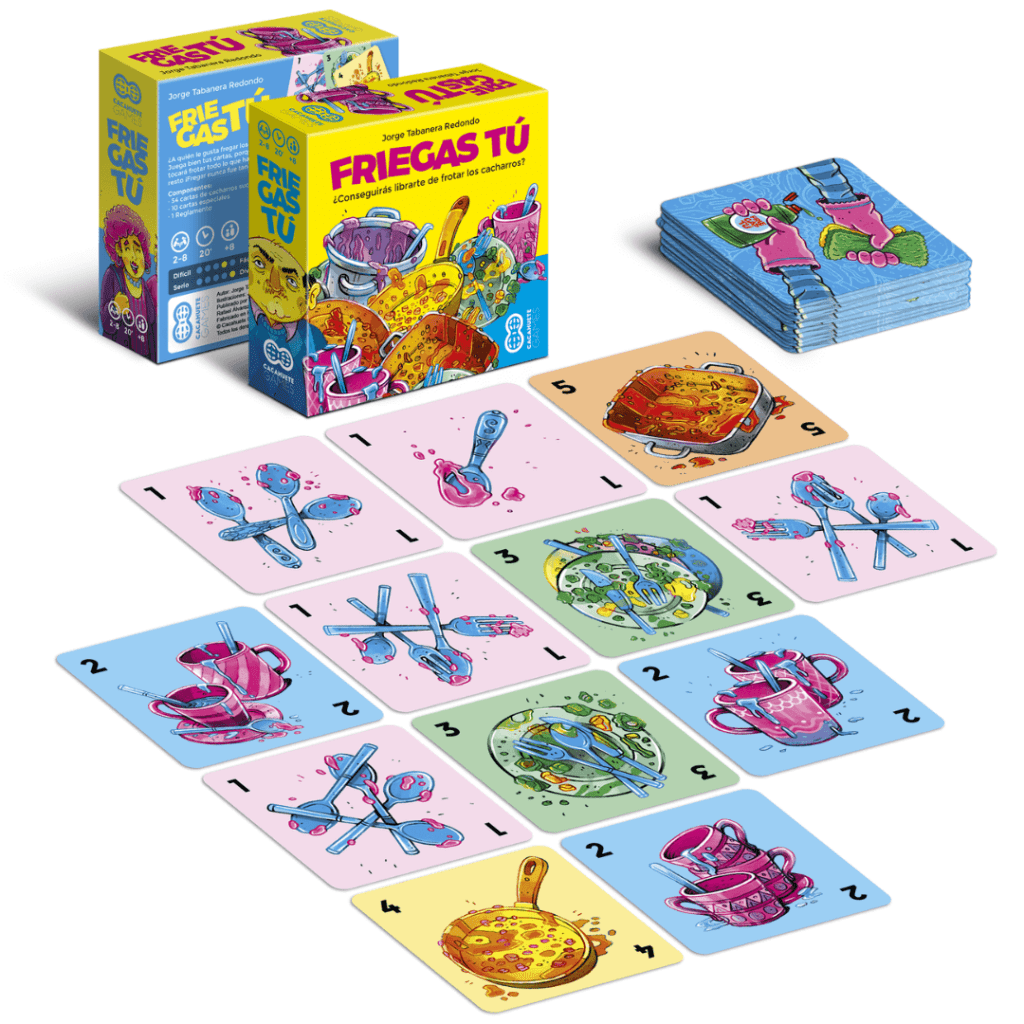 tu juego de mesa friegas tu