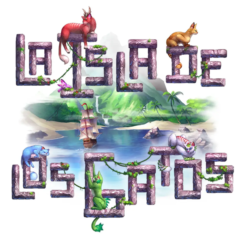 tu juego de mesa la isla de los gatos