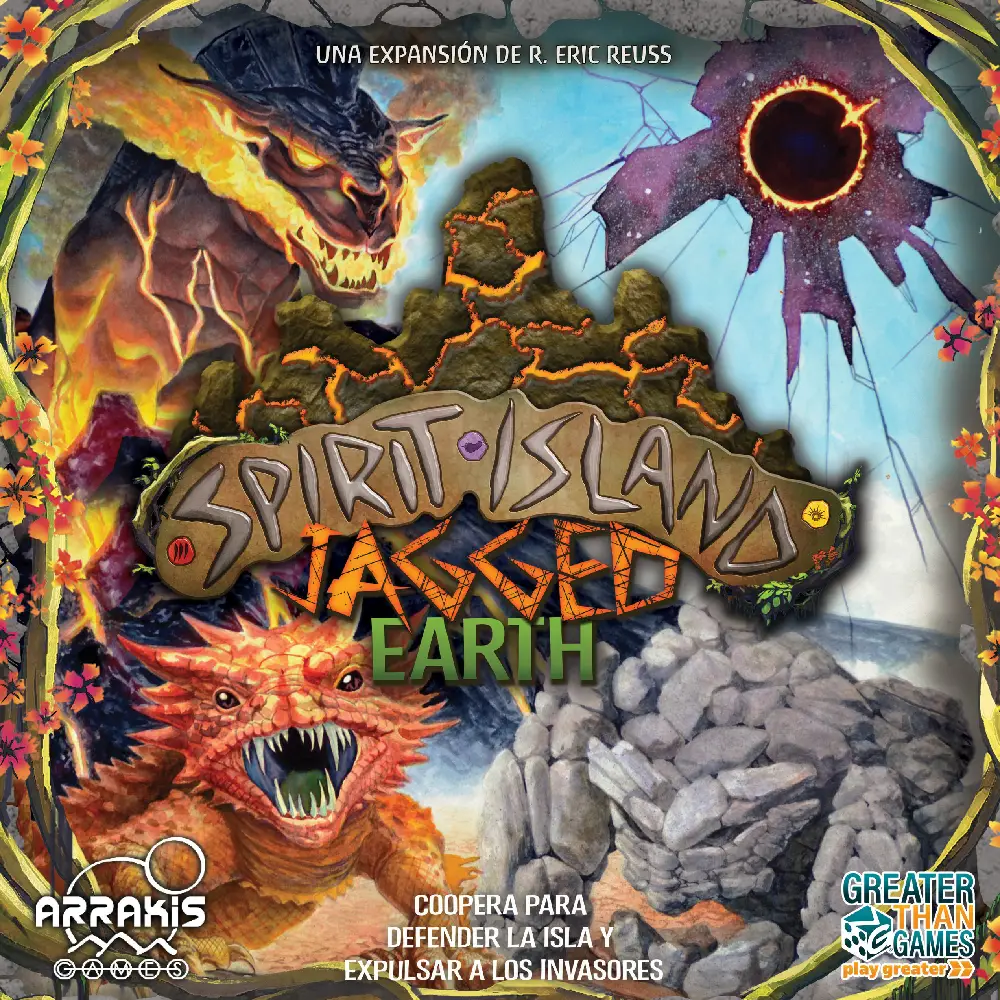 tu juego de mesa jagged earth spirit island