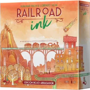 Railroad Ink: Edición rojo abrasador