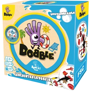 tu juego de mesa dobble impermeable