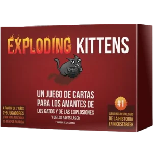 tu juego de mesa exploding kittens