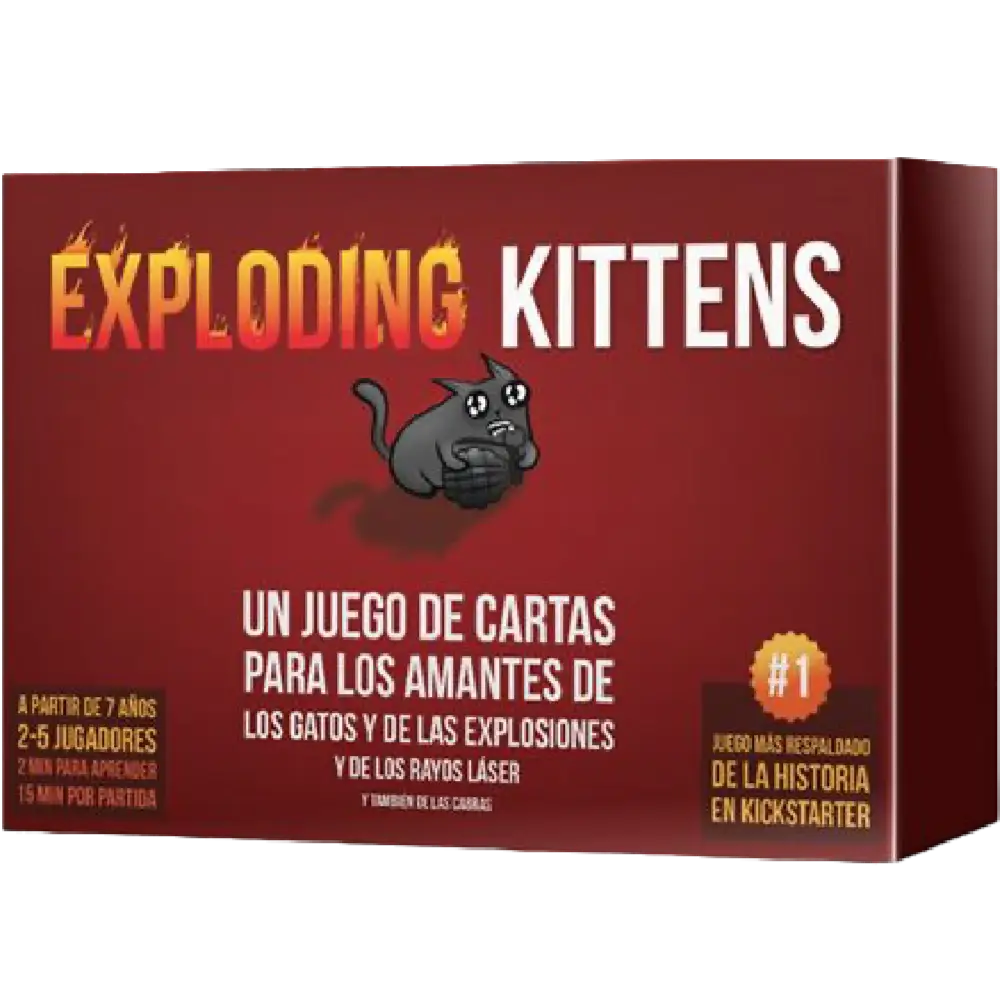 tu juego de mesa exploding kittens