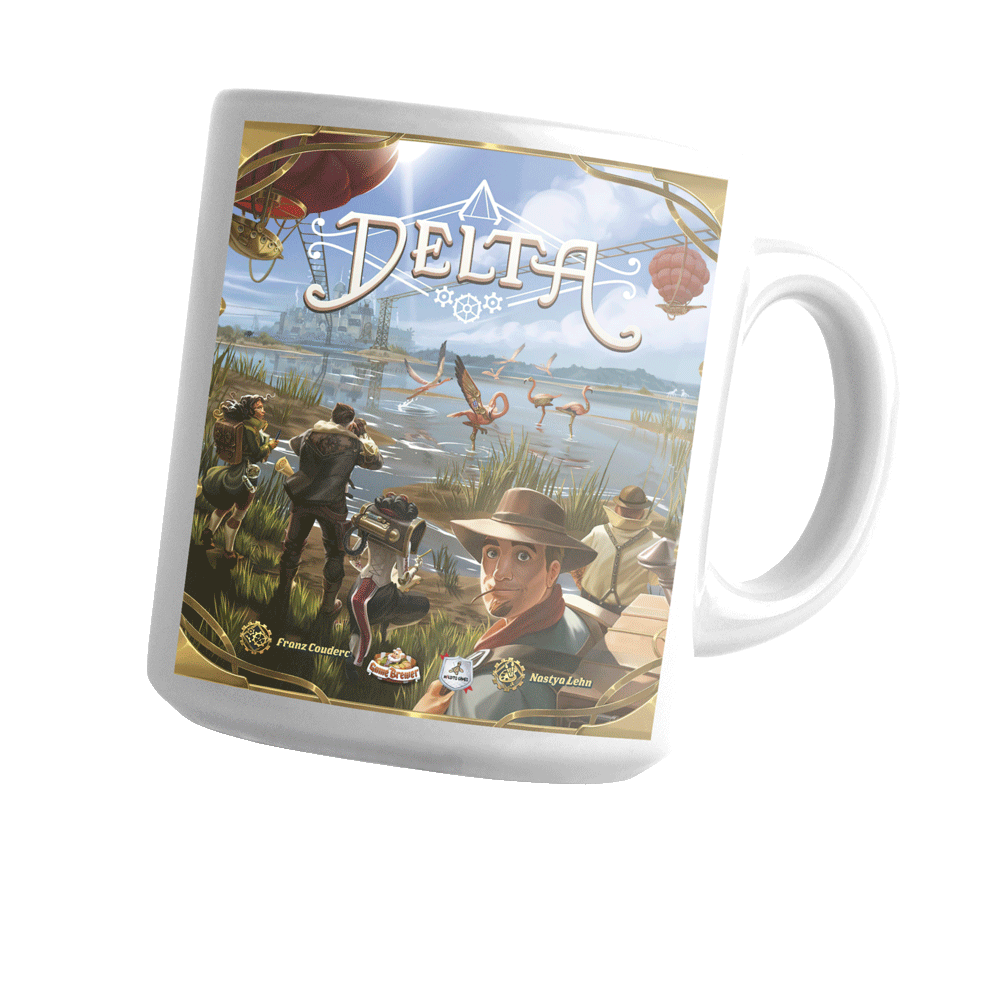 taza regalo tu juega de mesa Delta