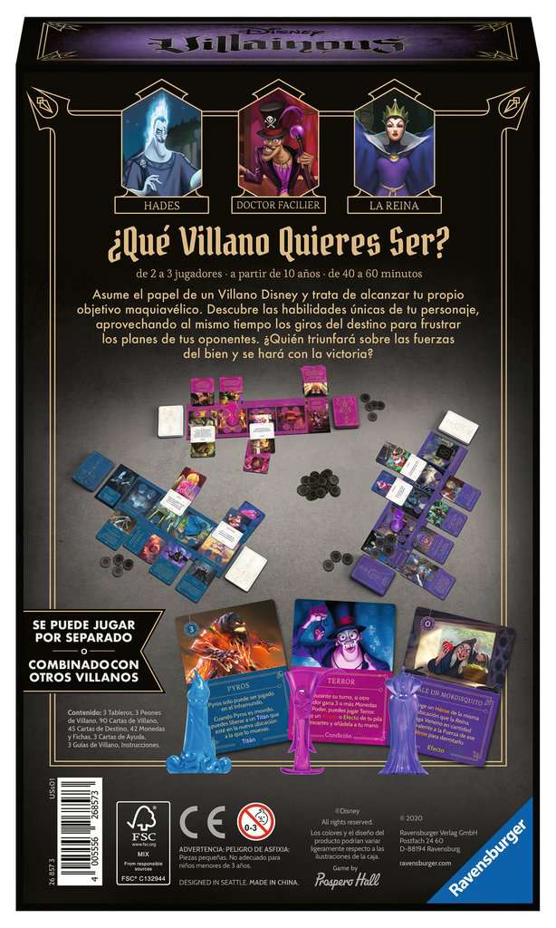 Villainous: Wicked to the Core (Expansión) - Imagen 2